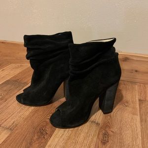 Kristen cavallari open toe booties